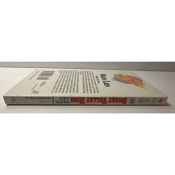 Sweet Valley High 1ST Edition First Print Book #52 White Lies Vintage 1980's - Picture 9 of 10